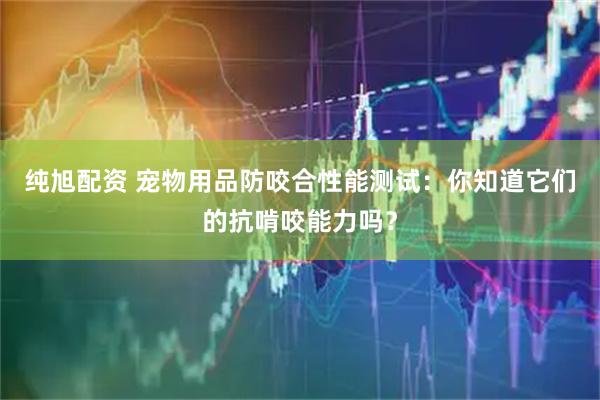 纯旭配资 宠物用品防咬合性能测试：你知道它们的抗啃咬能力吗？
