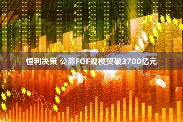 恒利决策 公募FOF规模突破3700亿元
